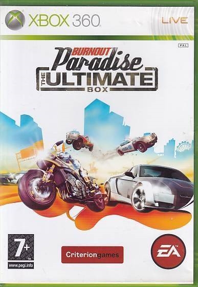 Burnout The Paradise Ultimate Box - XBOX 360 (Live) (B Grade) (Genbrug)